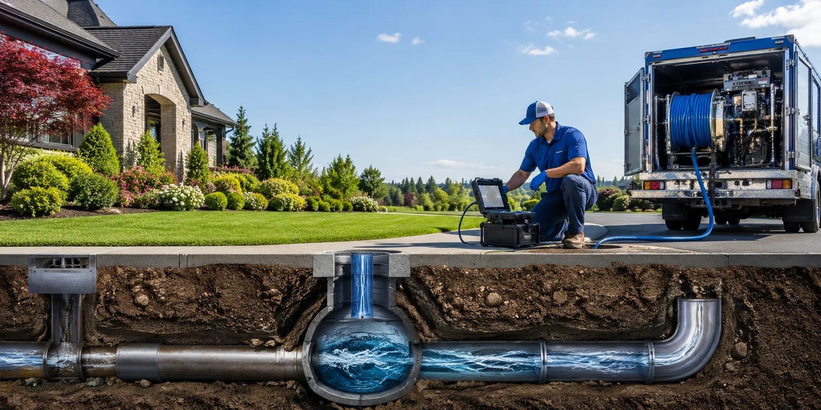 Drainage restoration information for Fairmount City, PA